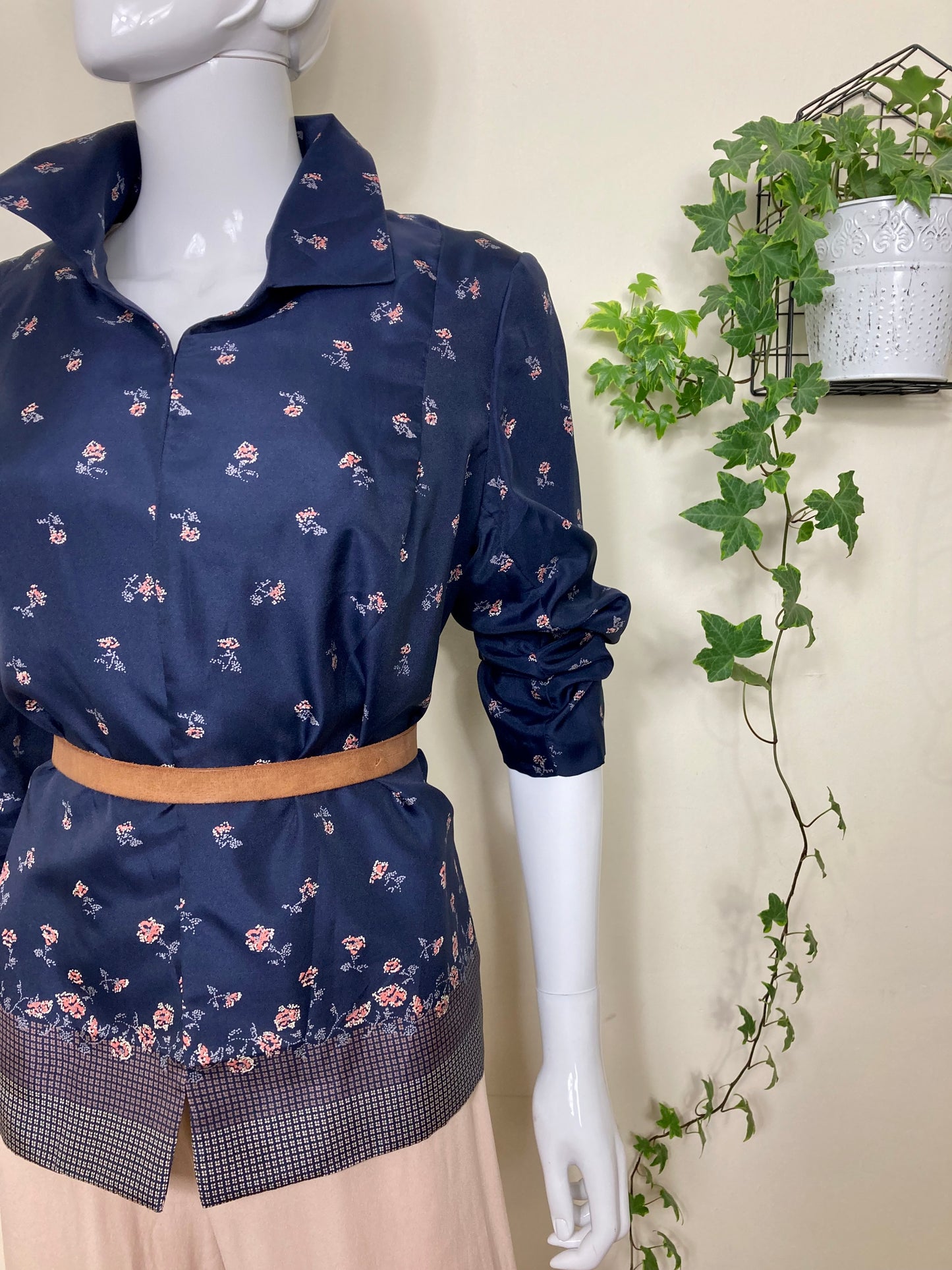 Indigo Kimono Style Jacket