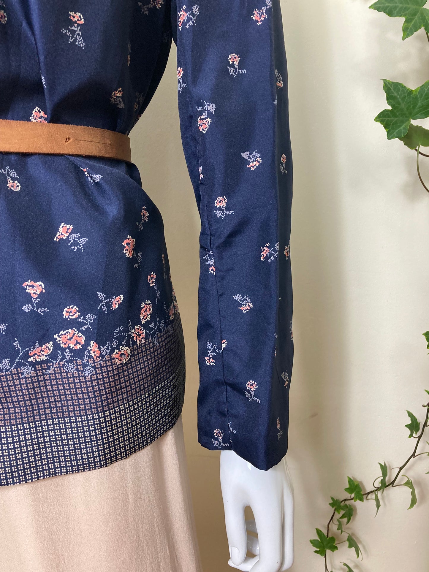 Indigo Kimono Style Jacket
