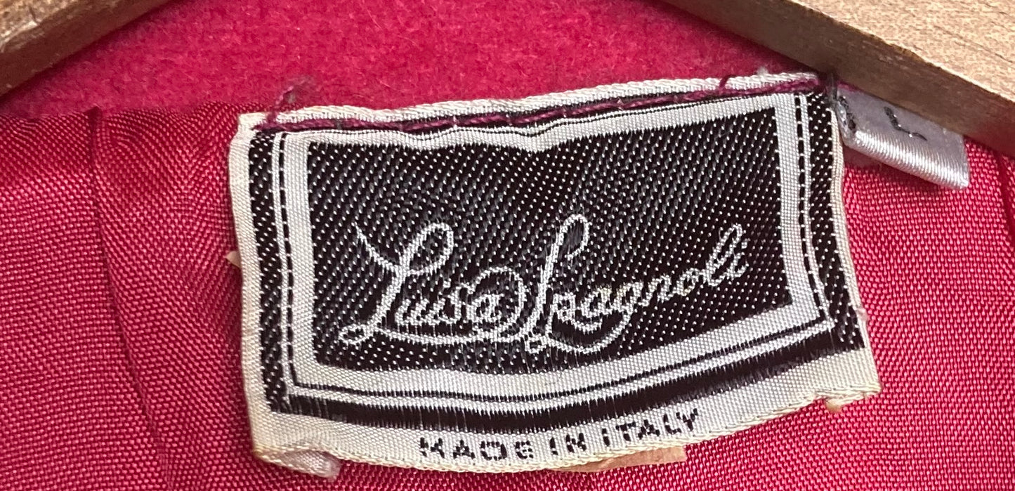 Luisa Spagnoli Wool Pink Coat