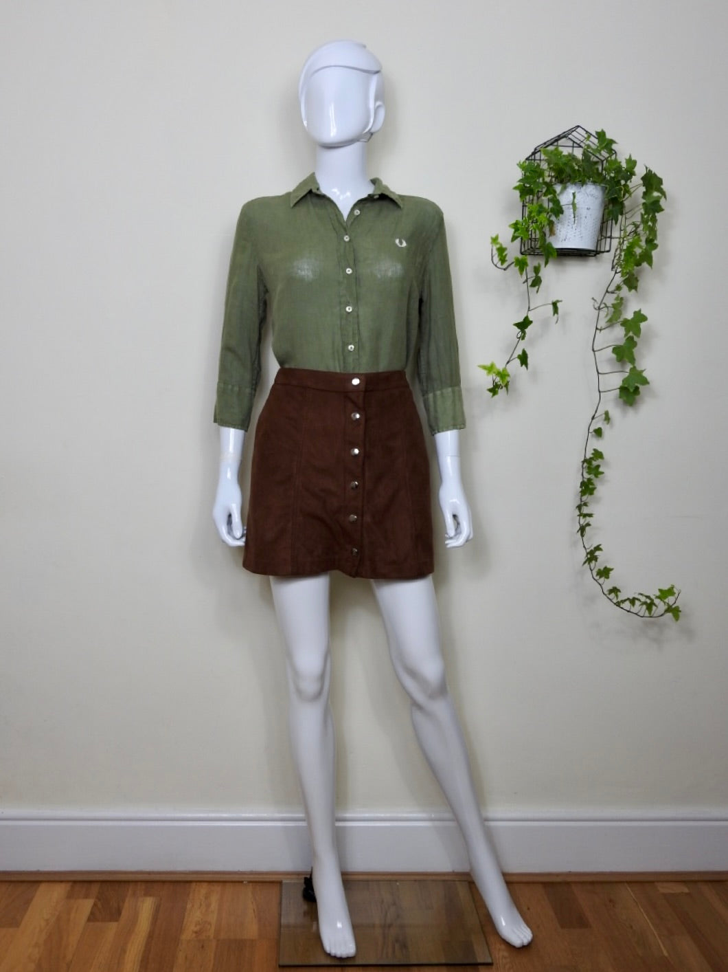 Pure Linen Fred Perry Shirt