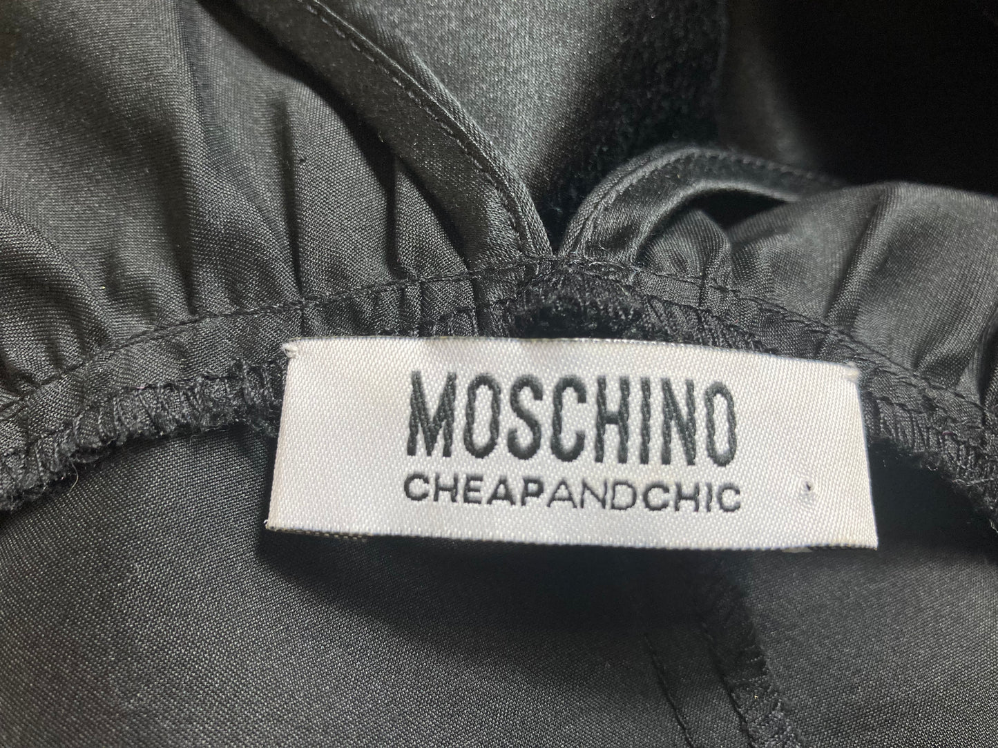 90s Top Moschino Cheap and Chic pure Silk Made in italy