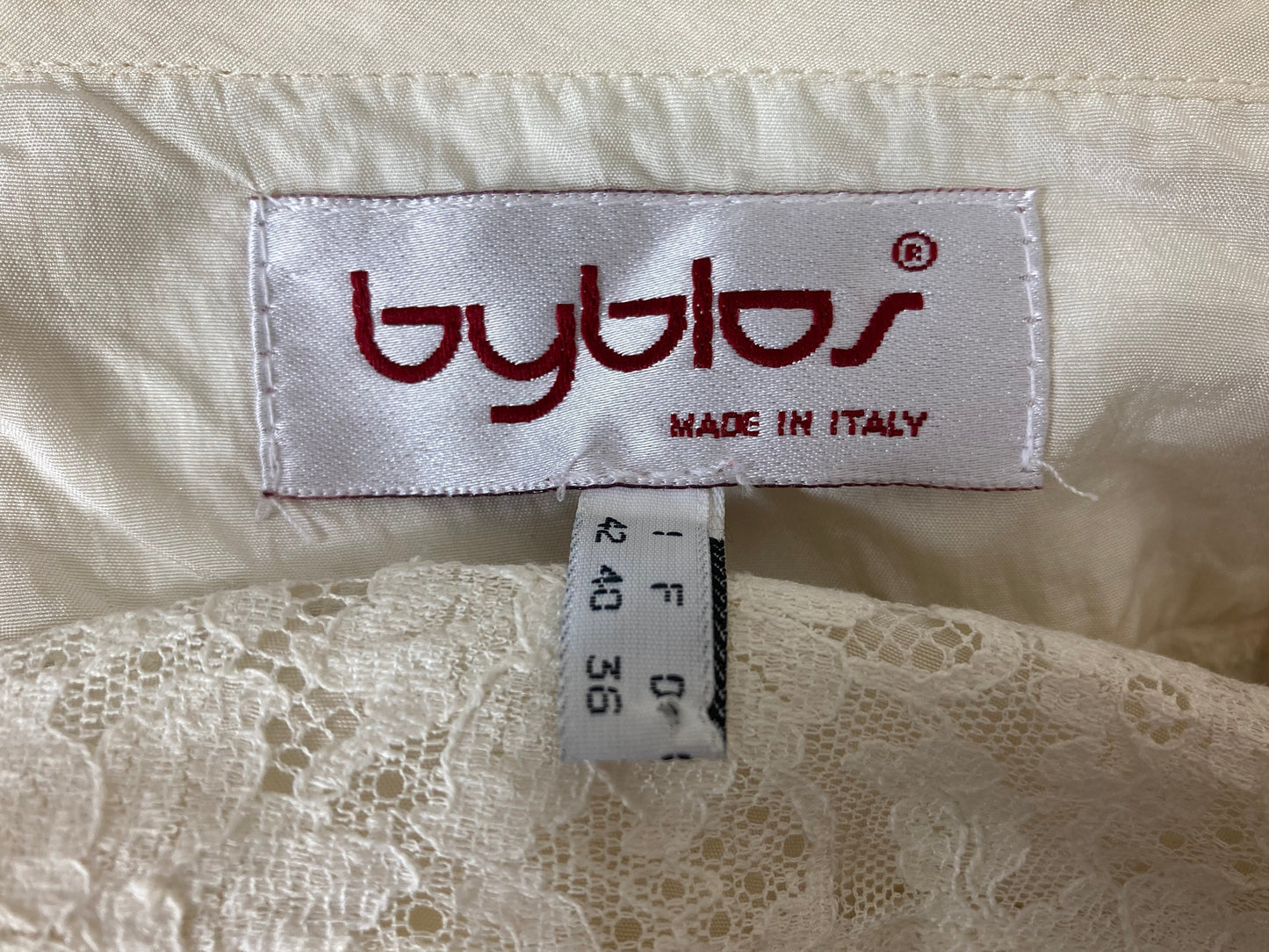 Lace Byblos Skirt Made in Italy