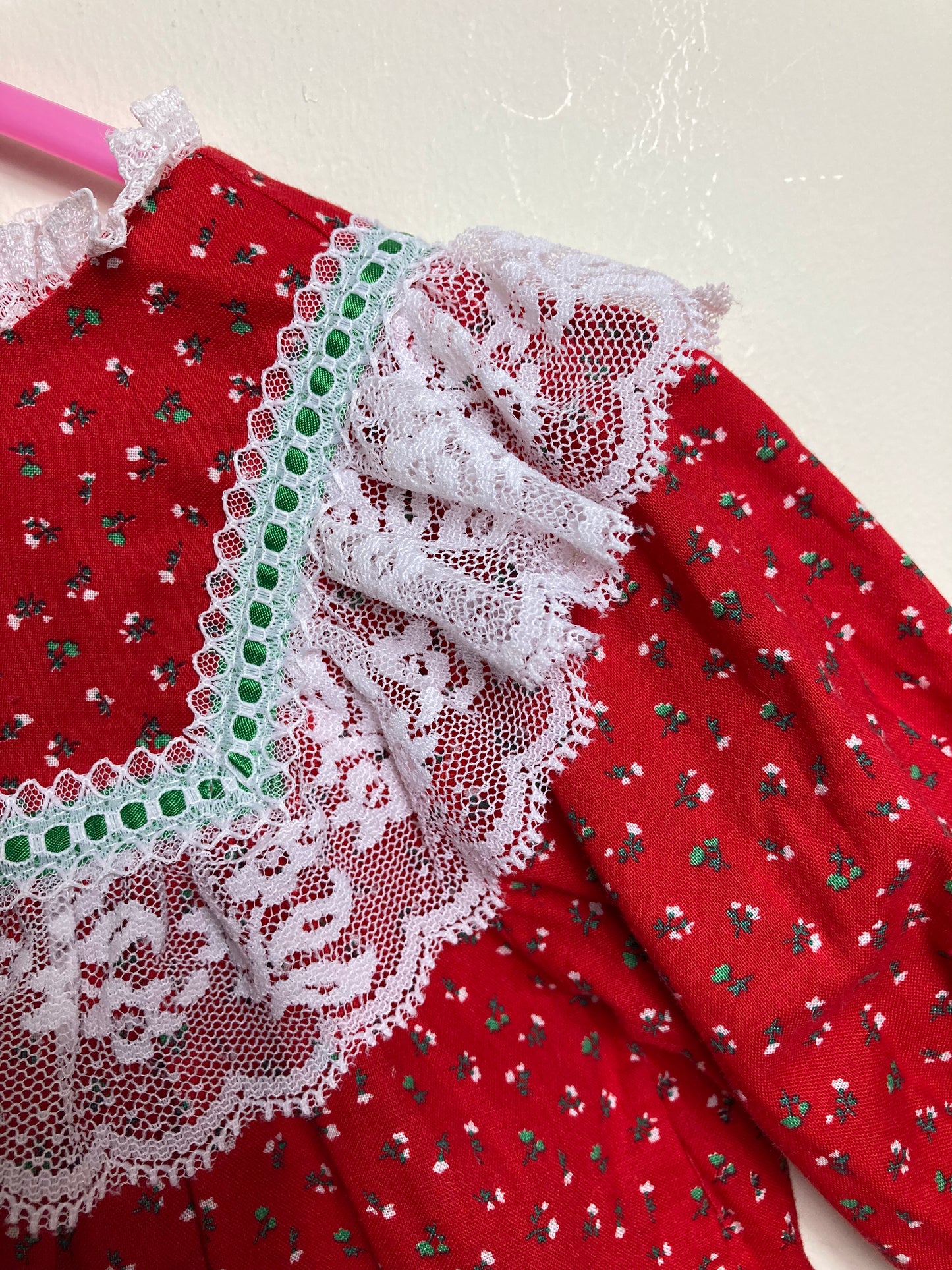 Cotton Baby Red Dress
