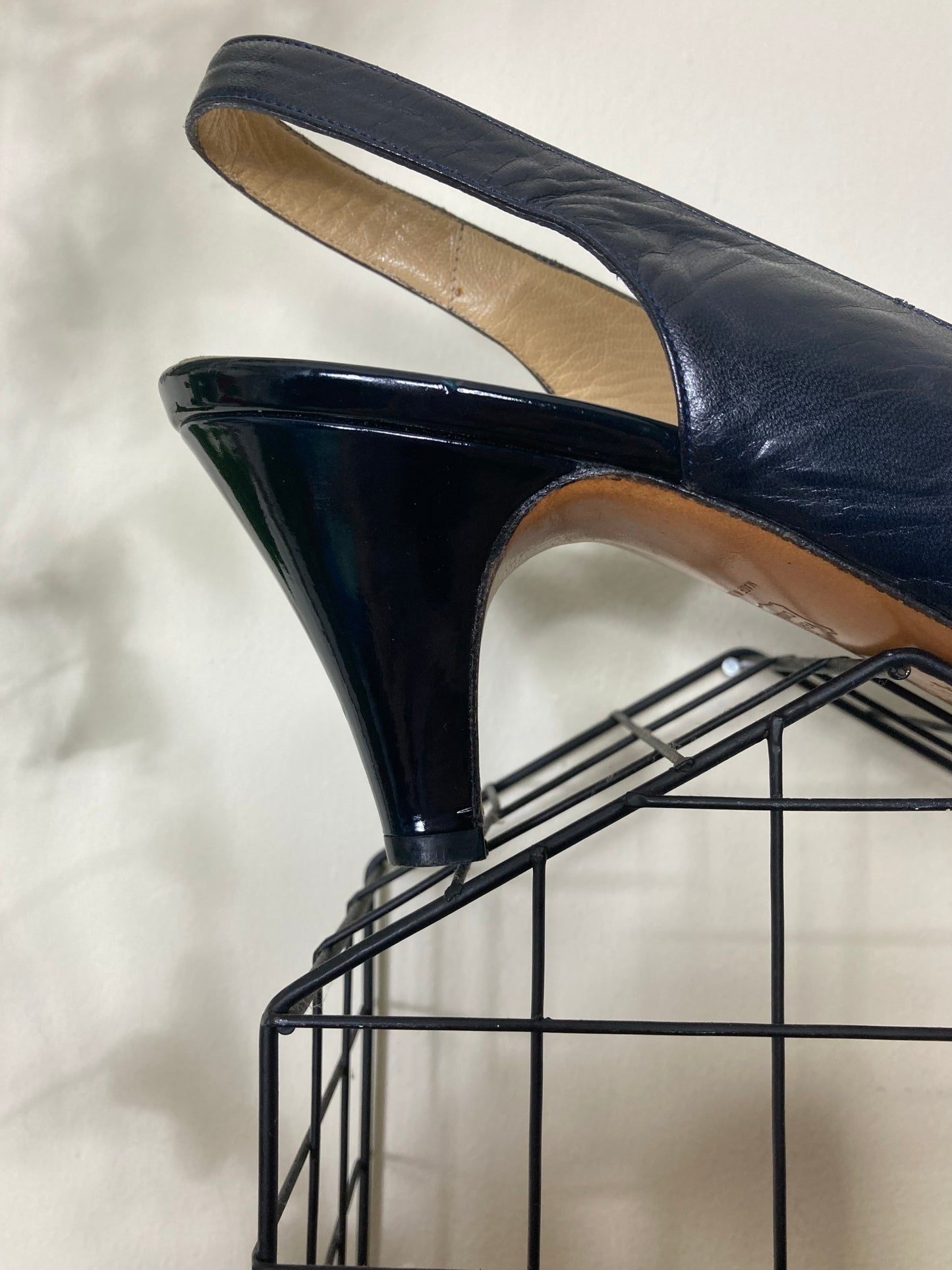 '70s Leather Décolleté - Chanel inspired Made in Itlay