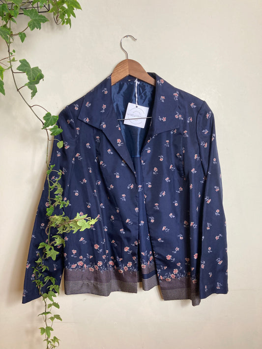 Indigo Kimono Style Jacket