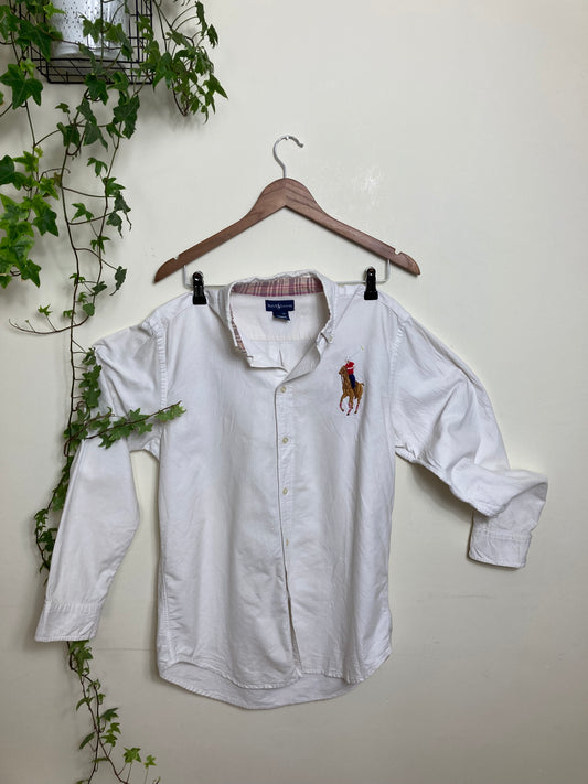 Ralph Lauren white Shirt in Pure Cotton