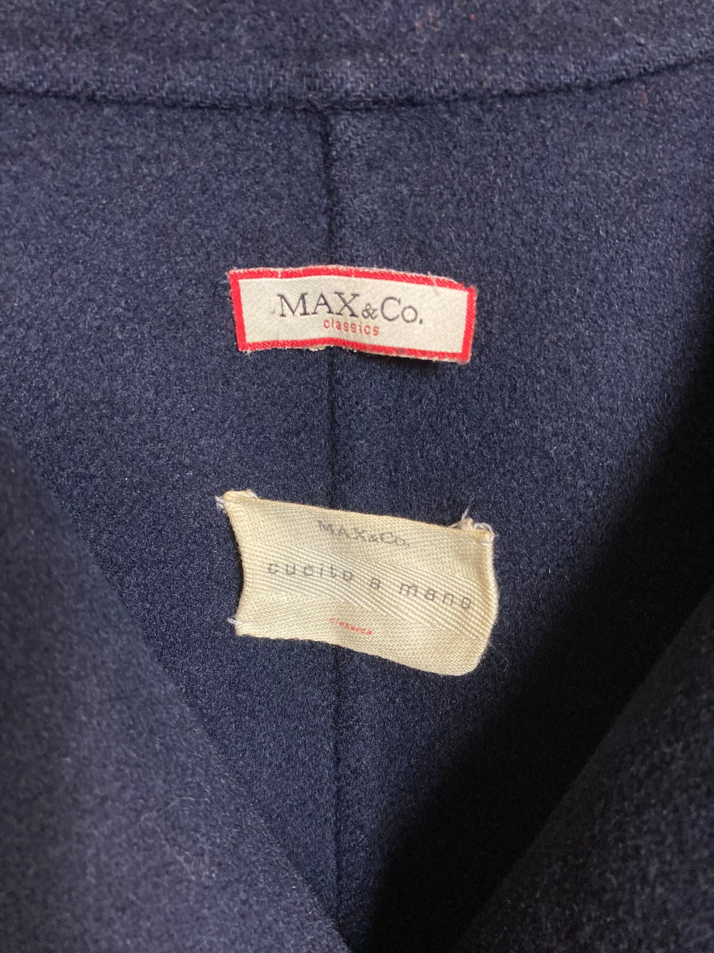 Max&Co Coat Hand-Swen