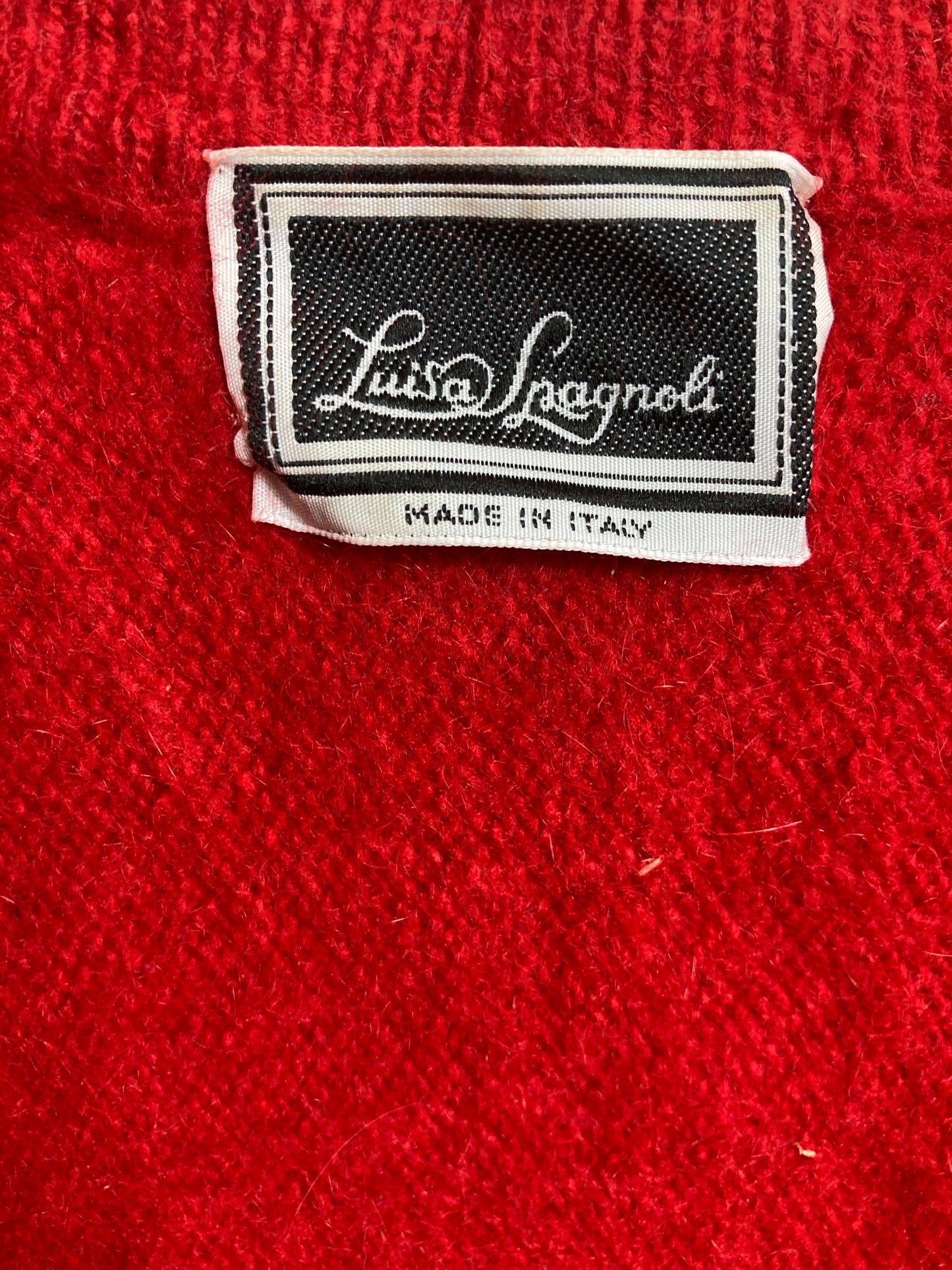 Luisa Spagnoli Made in Italy Angora Cardigan