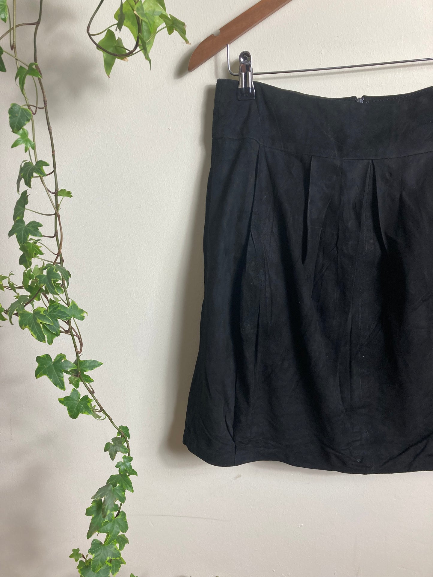 Luisa Spagnoli Black Reindeer Skirt