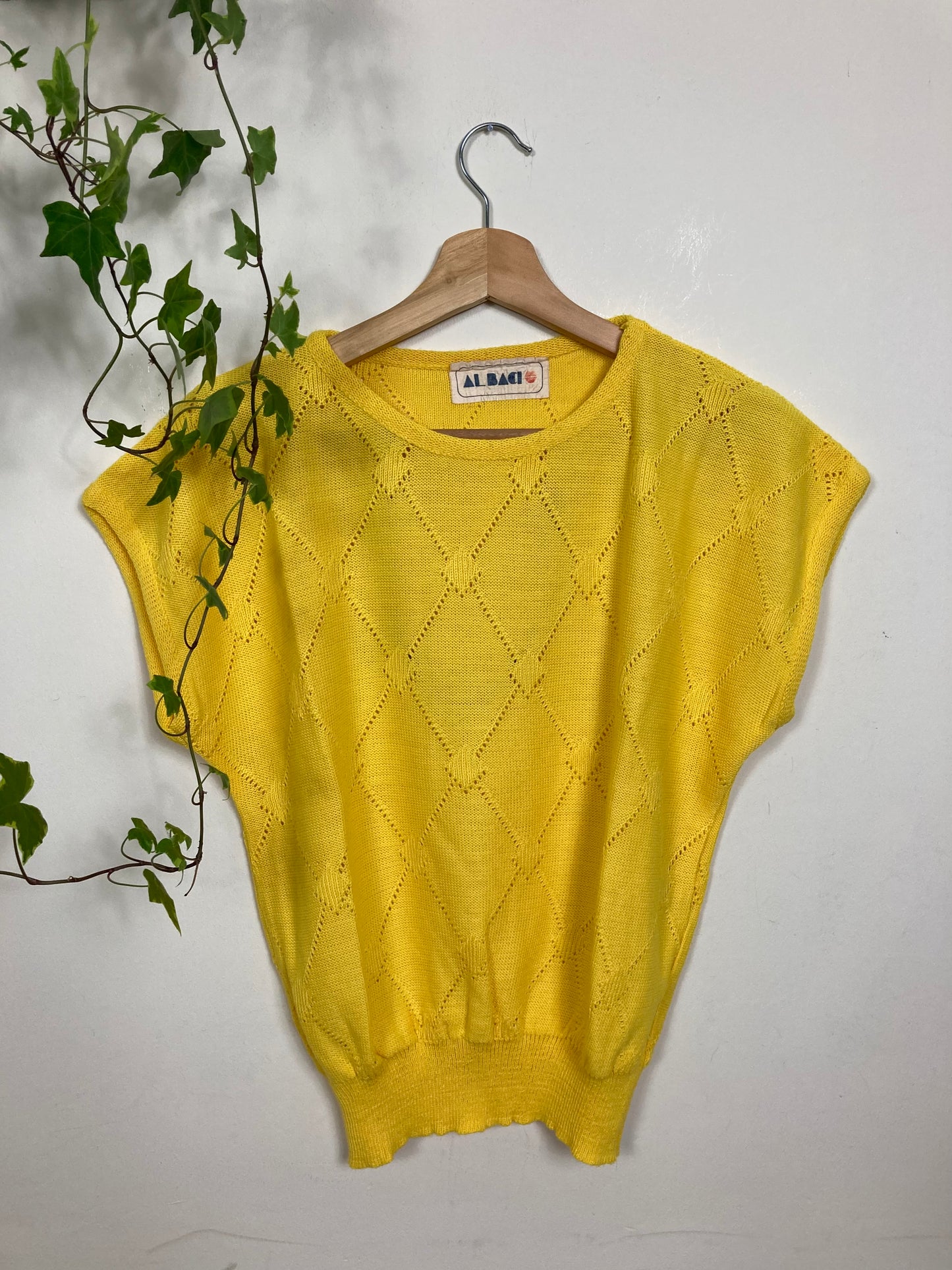 70s Knit Top Made in Italy