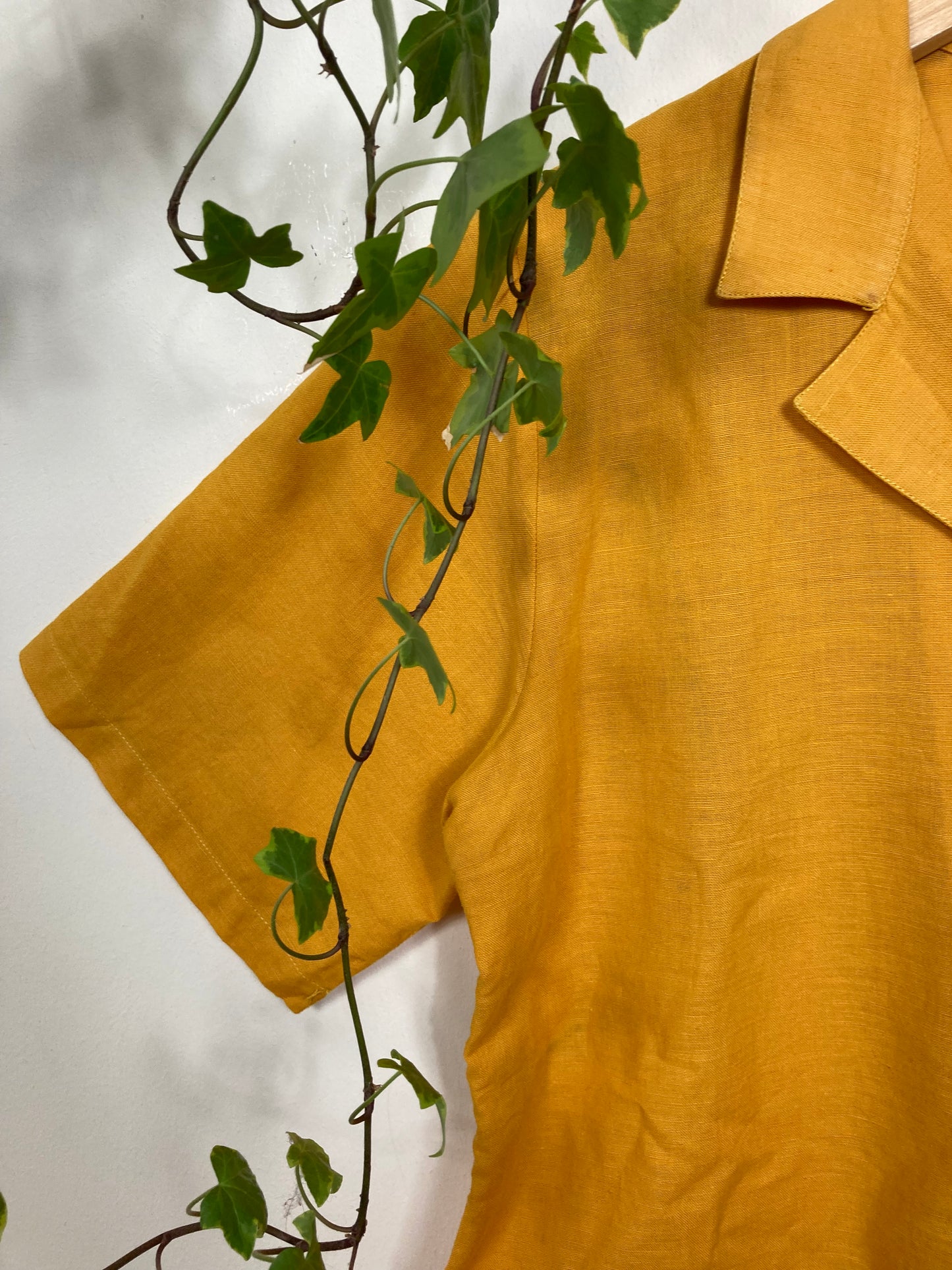 70s Ochre Shirt Made in Italy