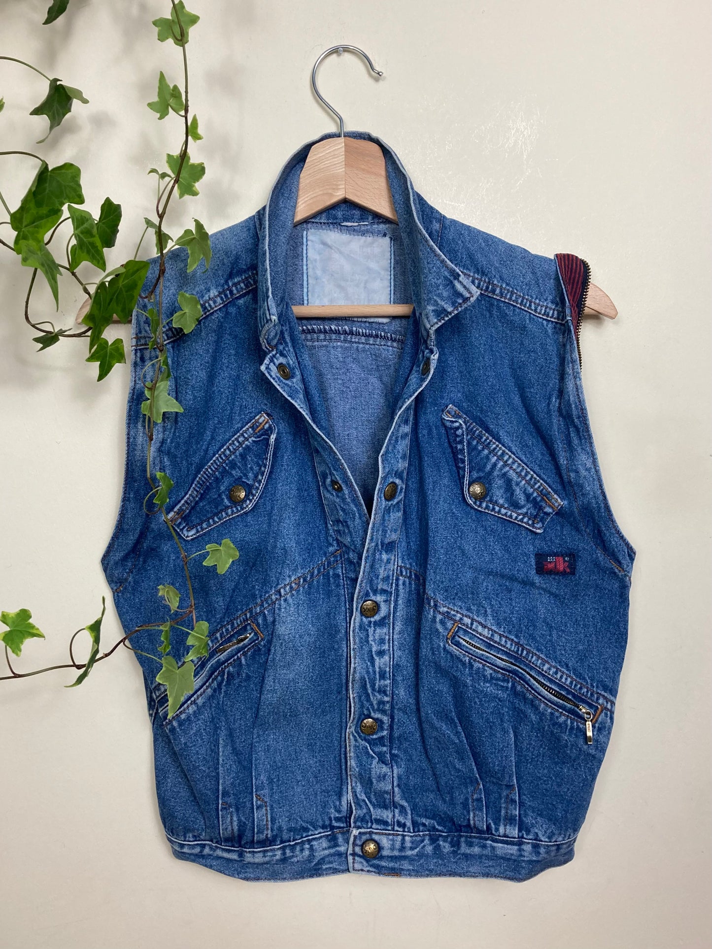 80s Denim Jacket/Vest Made in Italy