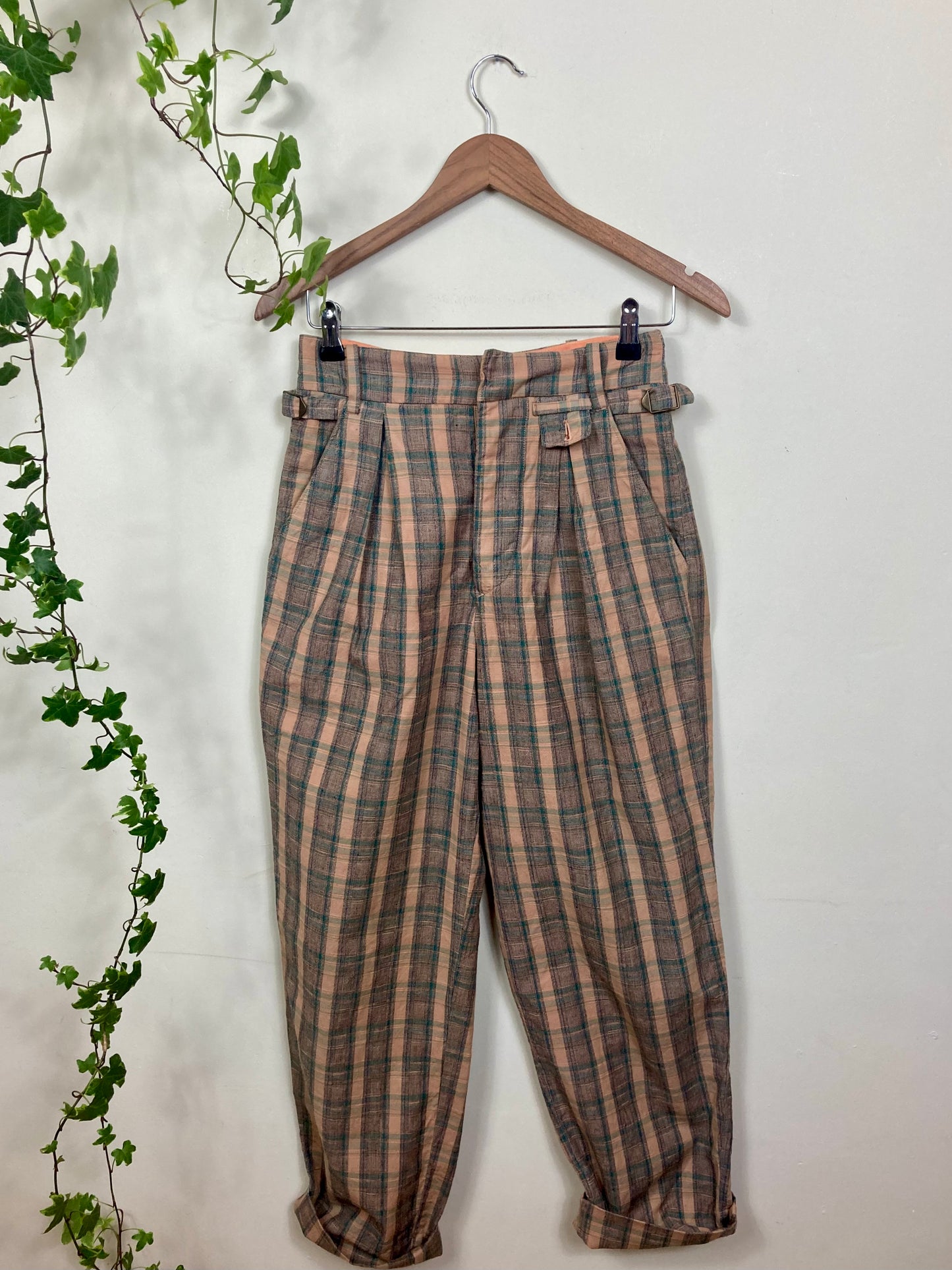 80s Cotton Trousers Made in Italy