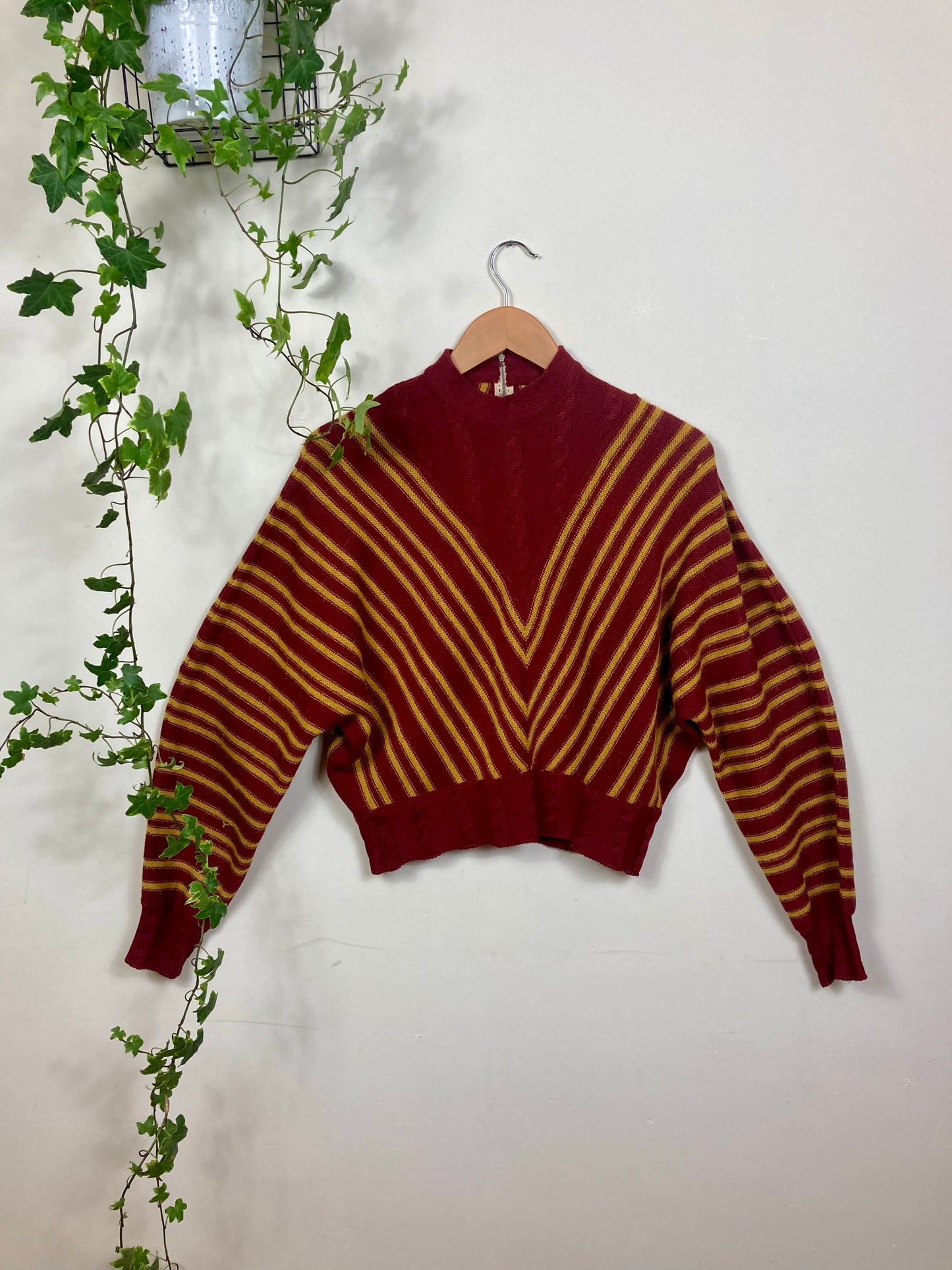 80s Handmade Cotton Jumper