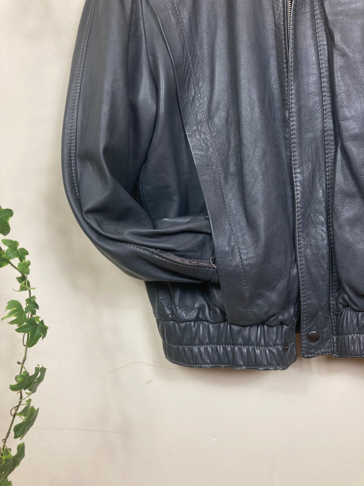 80s Leather Jacket Made in Italy