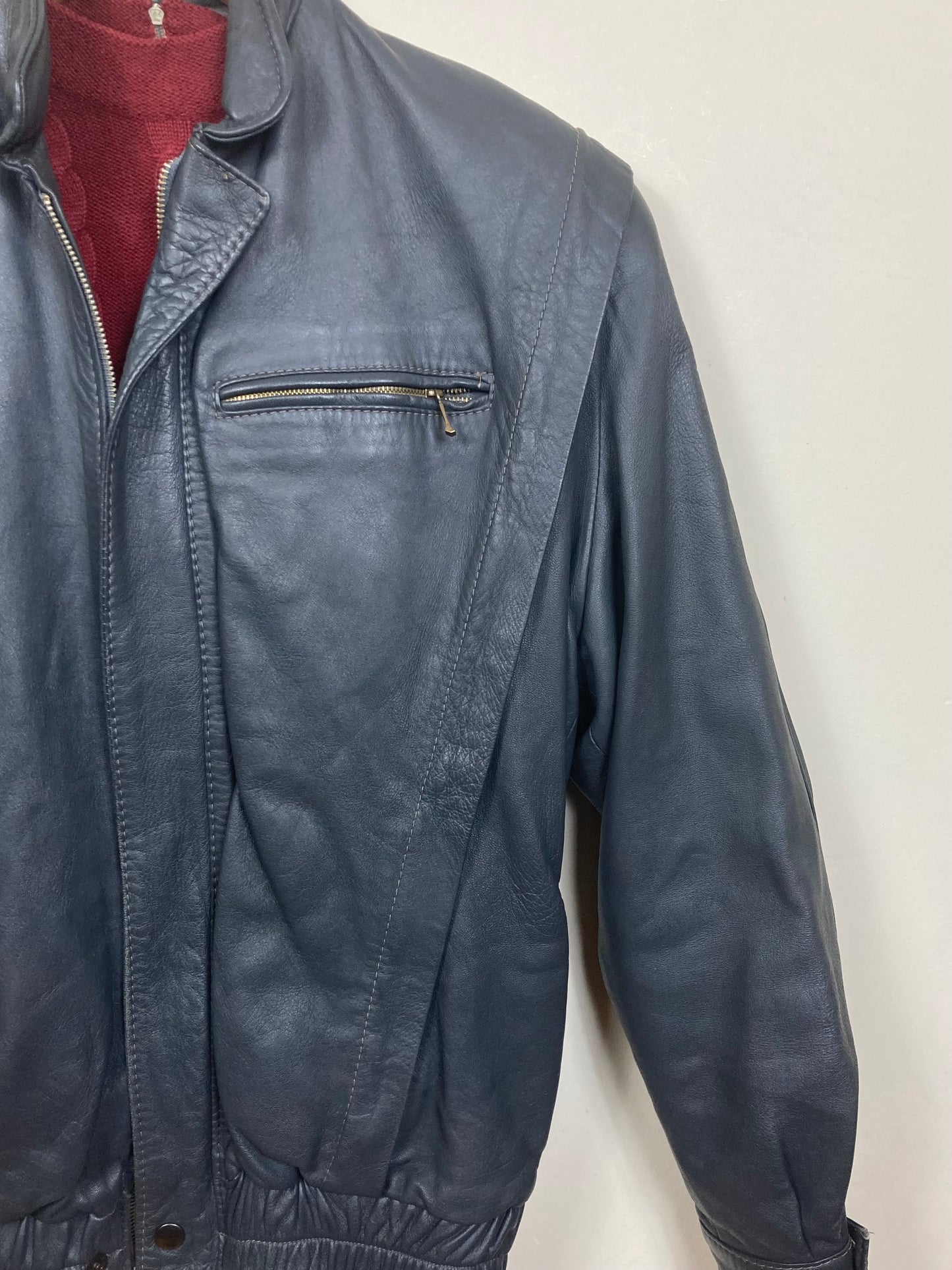 80s Leather Jacket Made in Italy