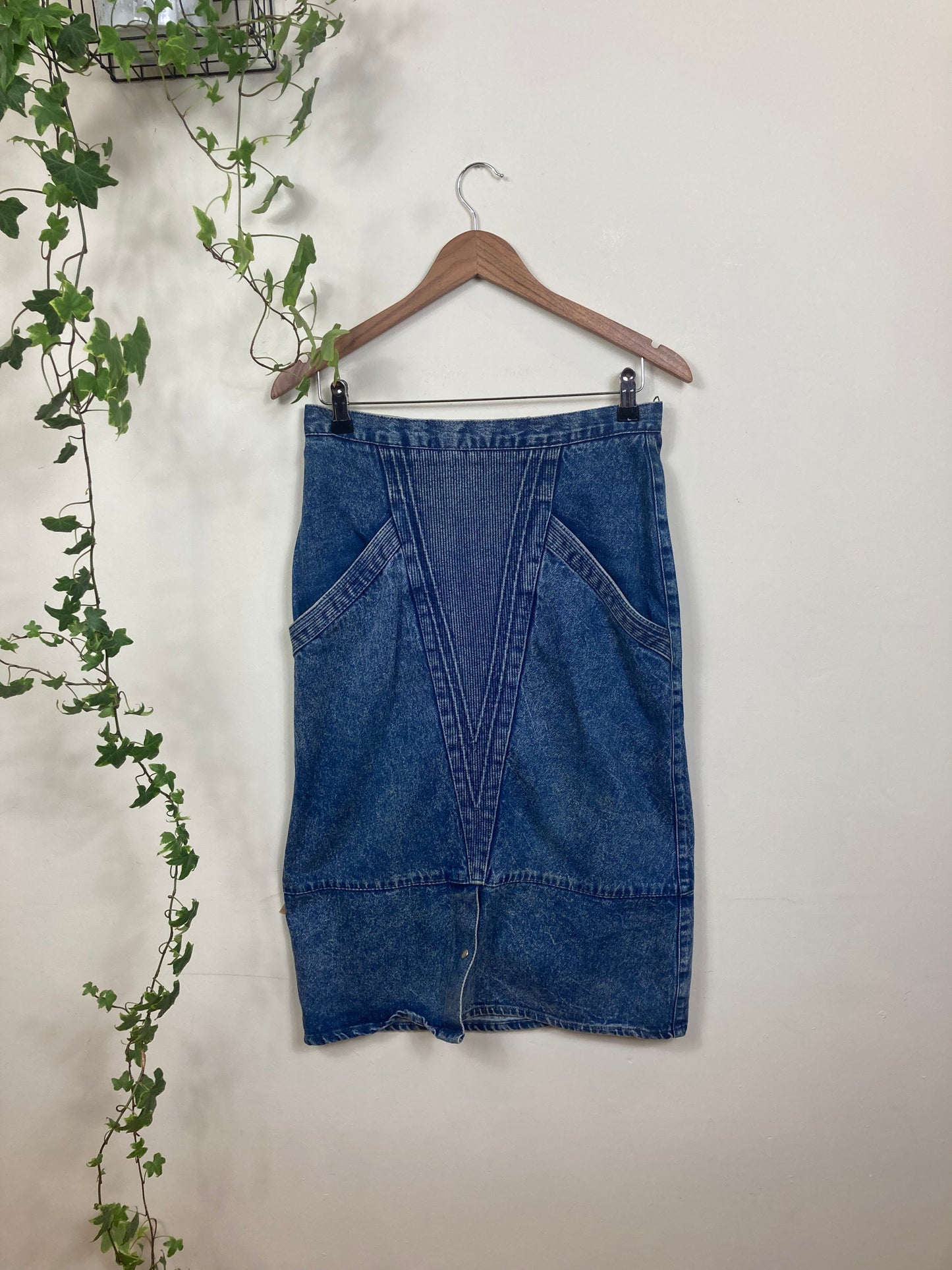 80s Denim Skirt