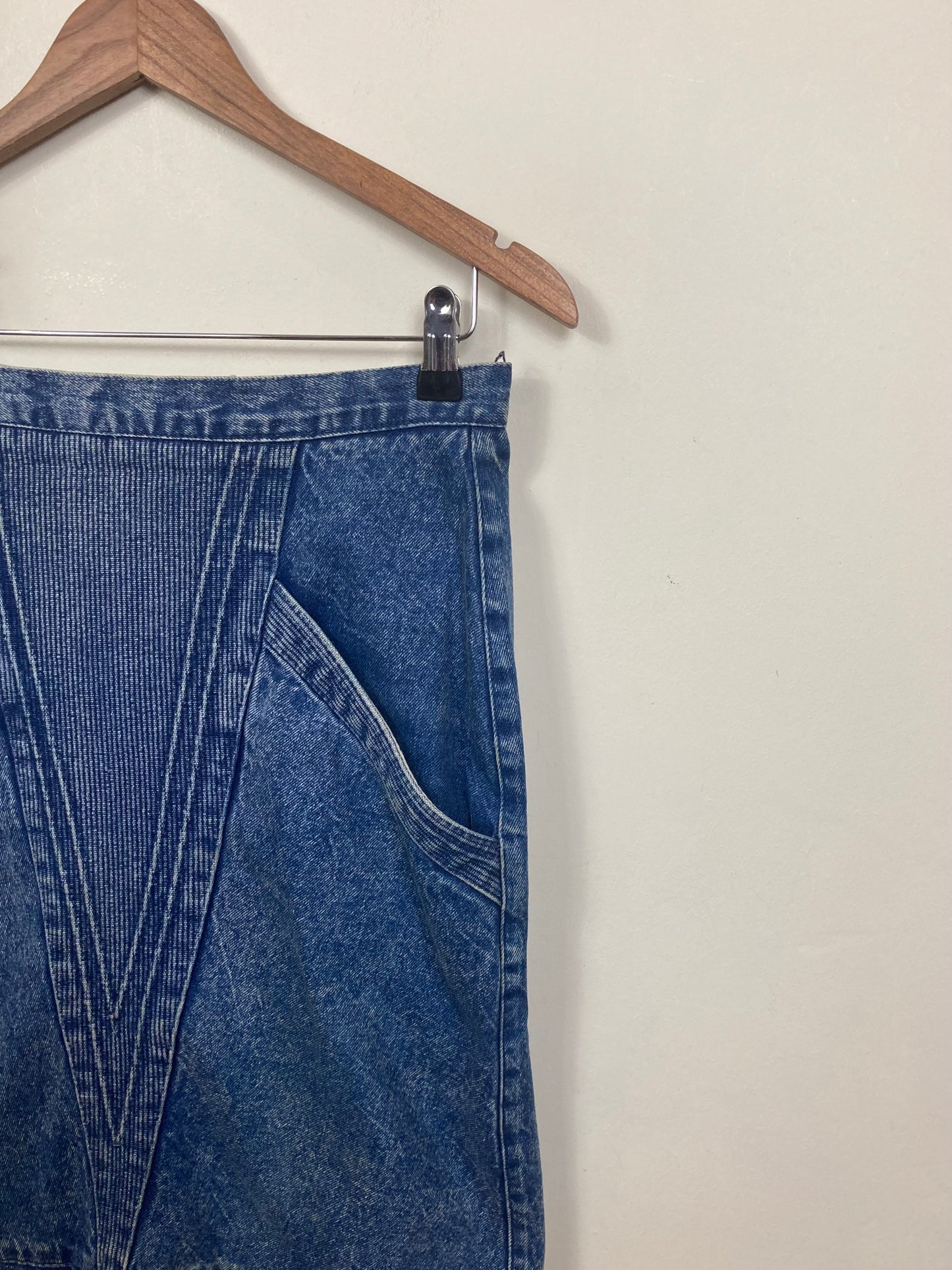 80s Denim Skirt