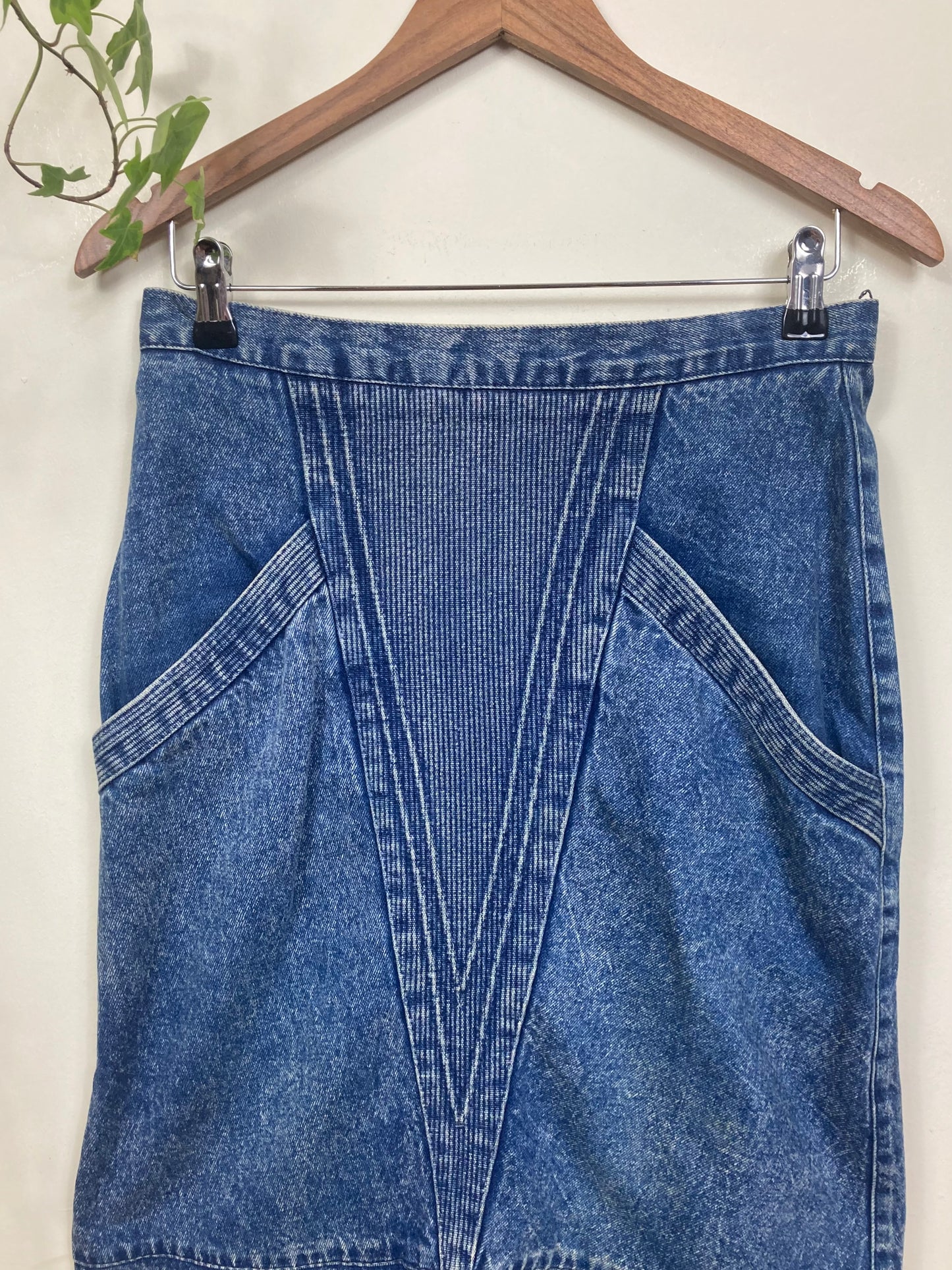 80s Denim Skirt