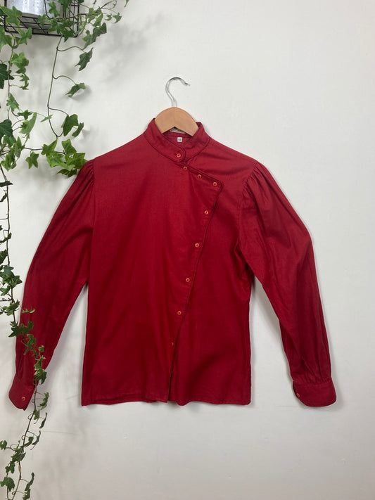 80s Cotton Blouse Made in Italy