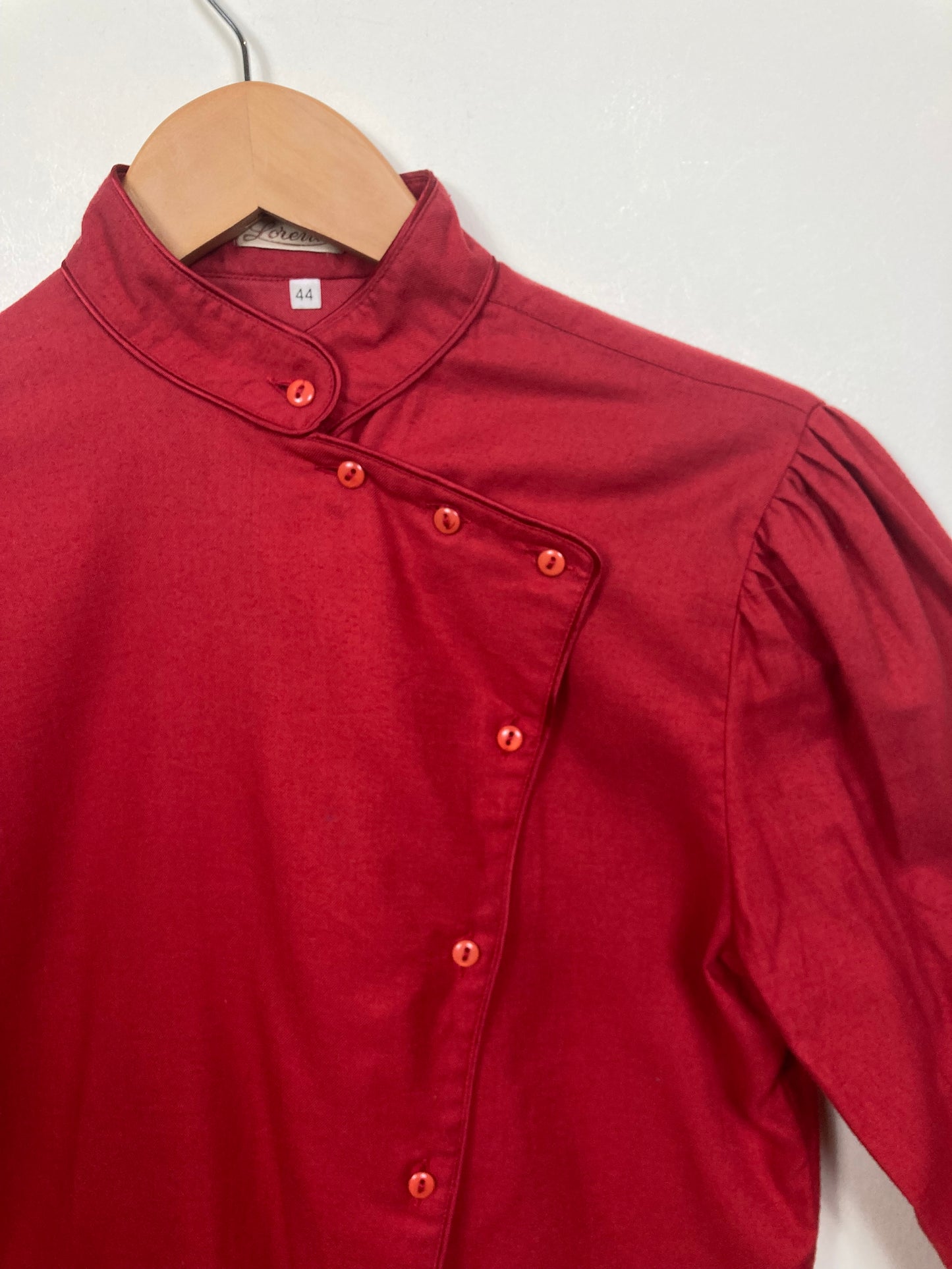 80s Cotton Blouse Made in Italy