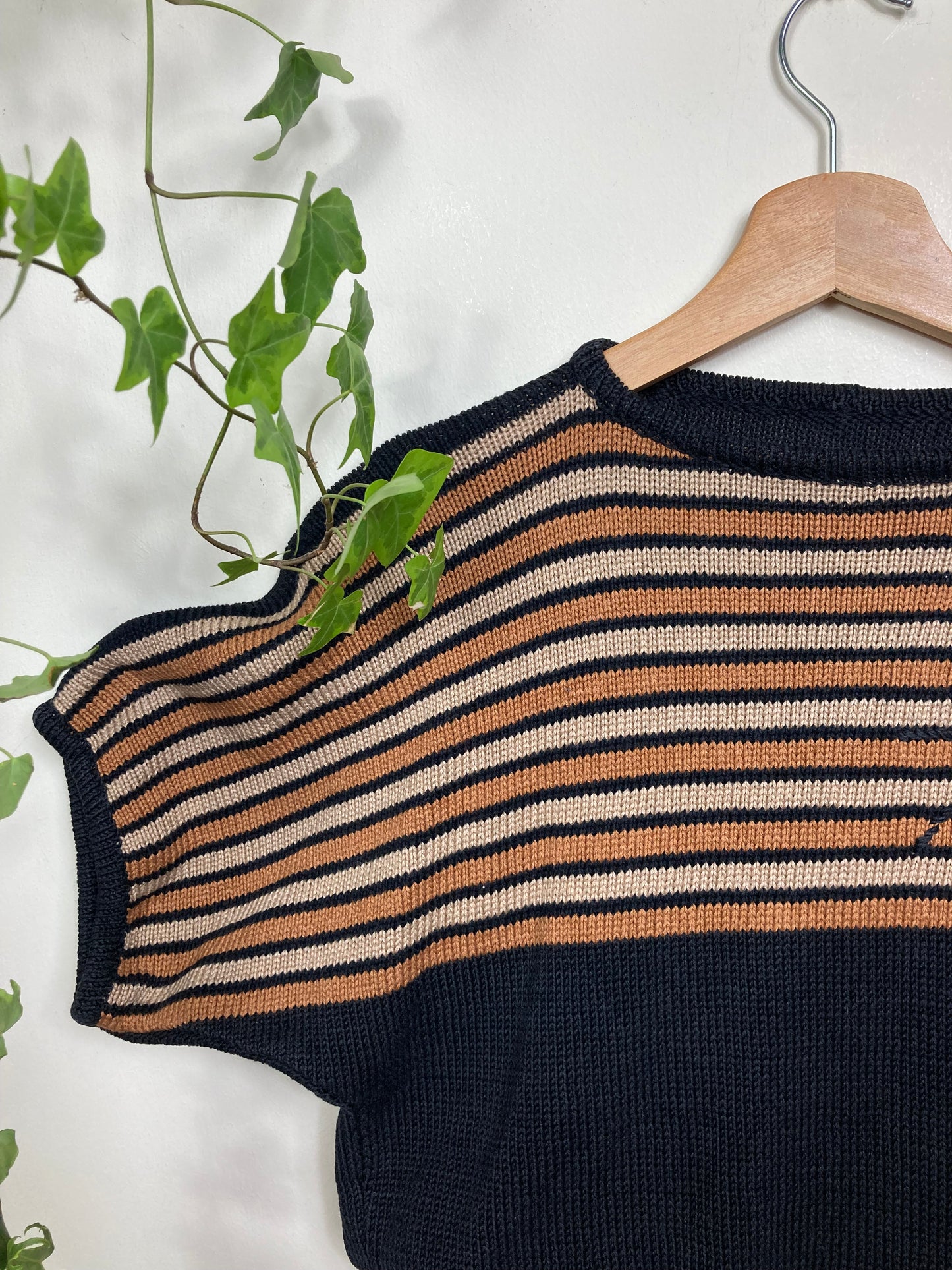 Handmade Cotton Jumper with Short Sleeves