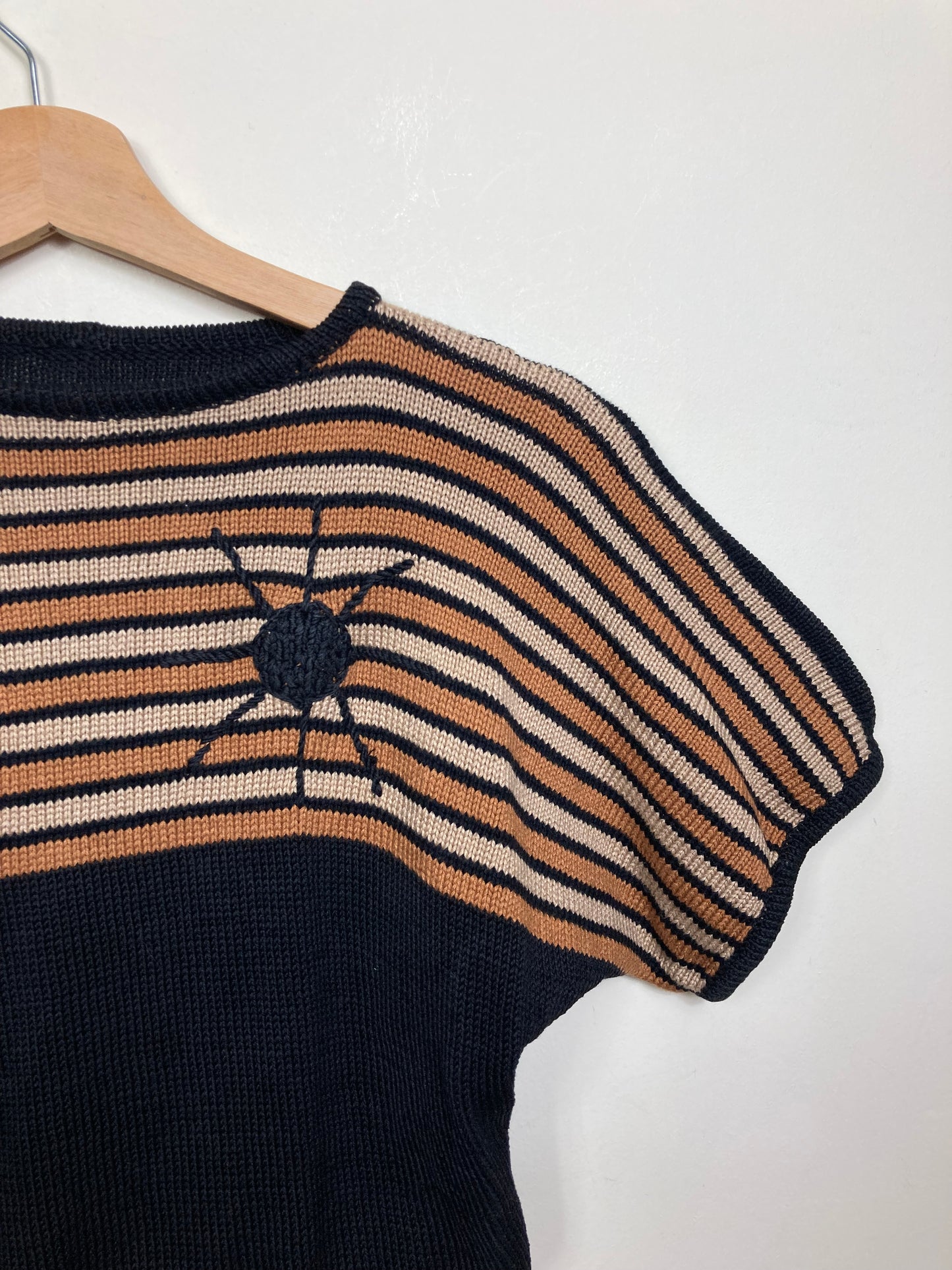 Handmade Cotton Jumper with Short Sleeves