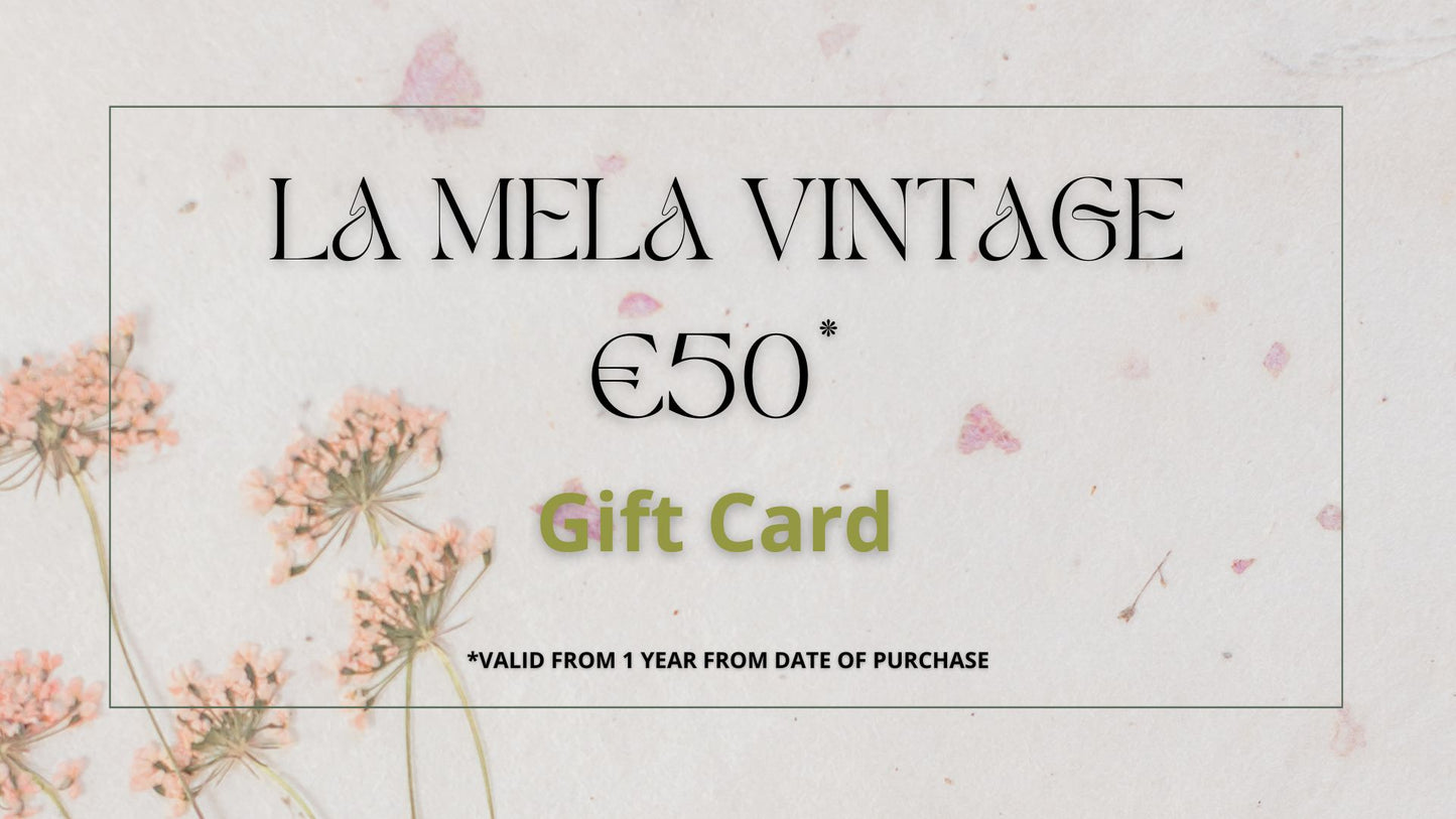 La Mela Vintage Gift Card