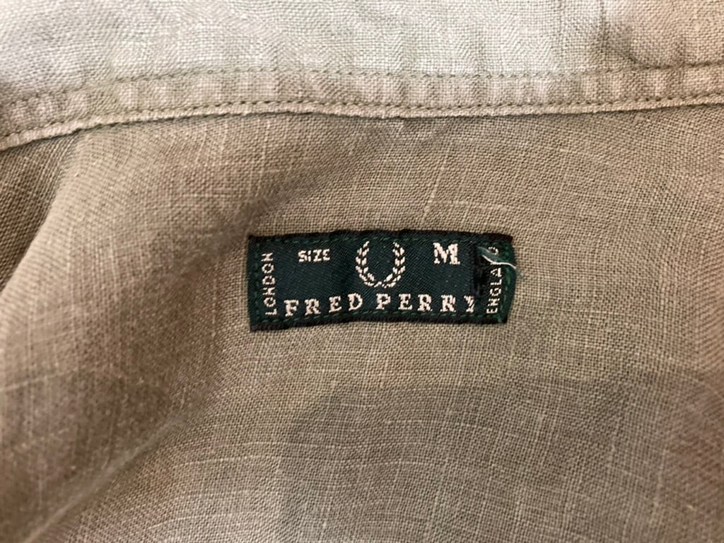 Pure Linen Fred Perry Shirt