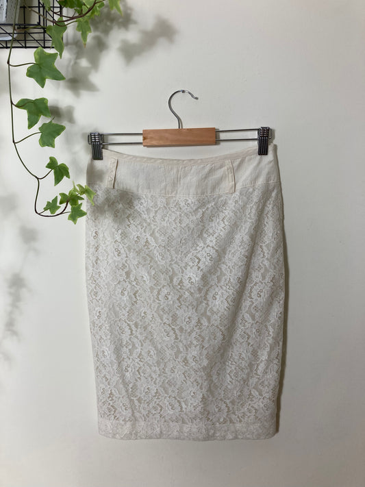 Lace Byblos Skirt Made in Italy